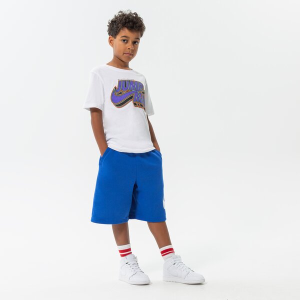 Детска тениска JORDAN ТЕНИСКА JUMPMAN X NIKE BRIGHT BOY 95b475-001 цвят бял