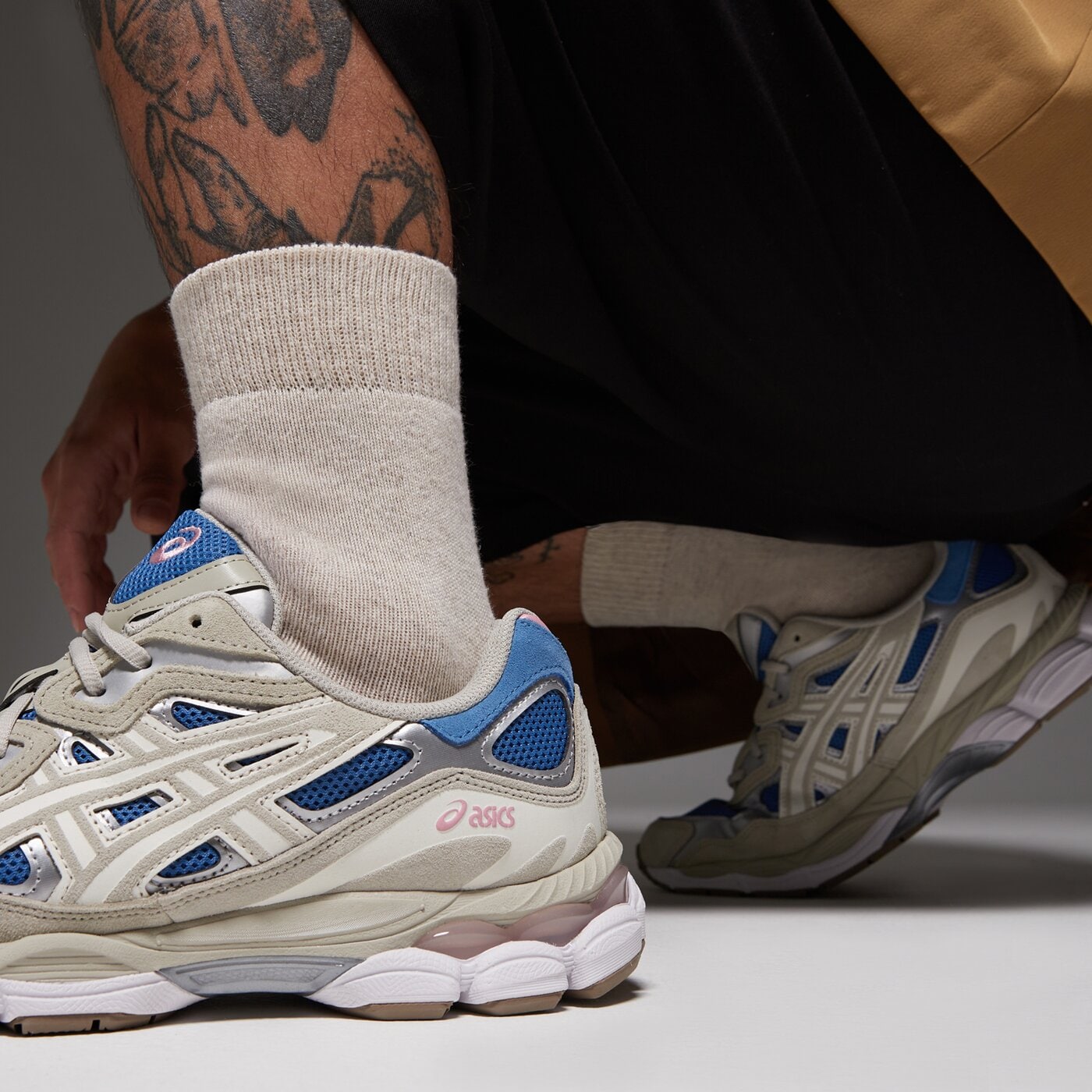 Мъжки маратонки ASICS NYC 1203a383-402 цвят син