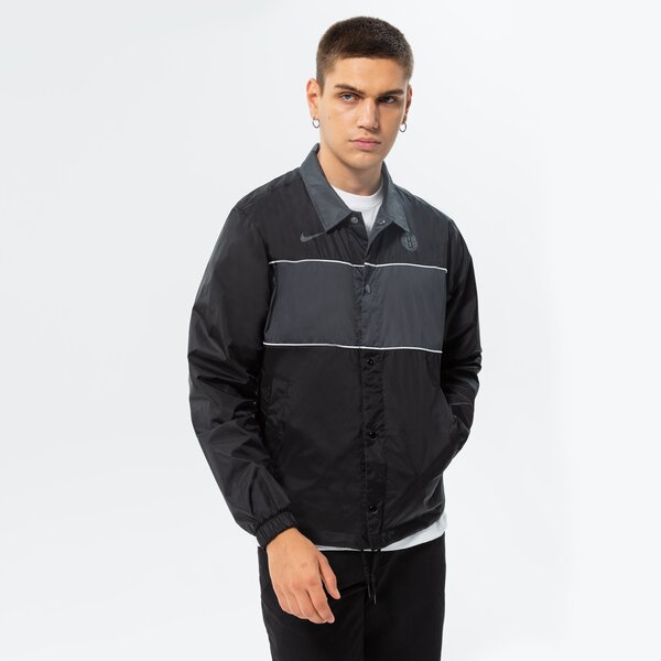 Мъжко преходно яке NIKE ЯКЕ BKN M NK JKT LTWT CTS NBA dn8724-010 цвят черен
