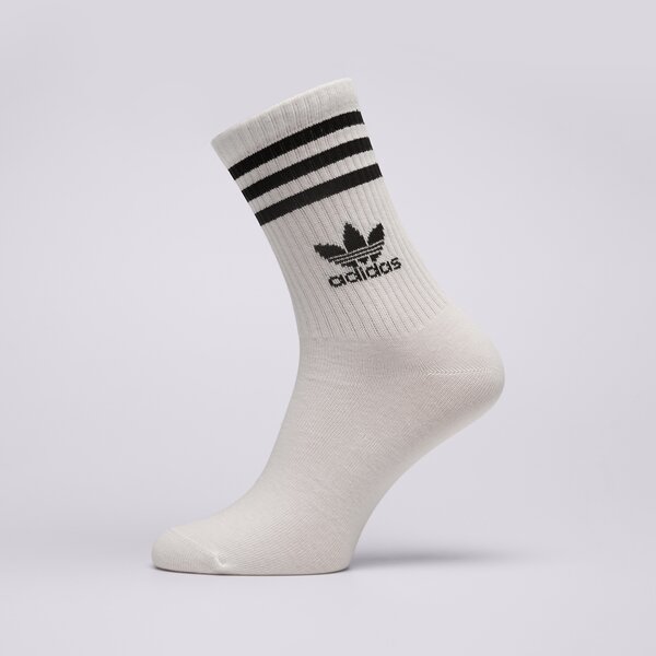 Дамски чорапи ADIDAS ЧОРАПИ CREW SOCK 3STR ij0733 цвят бял