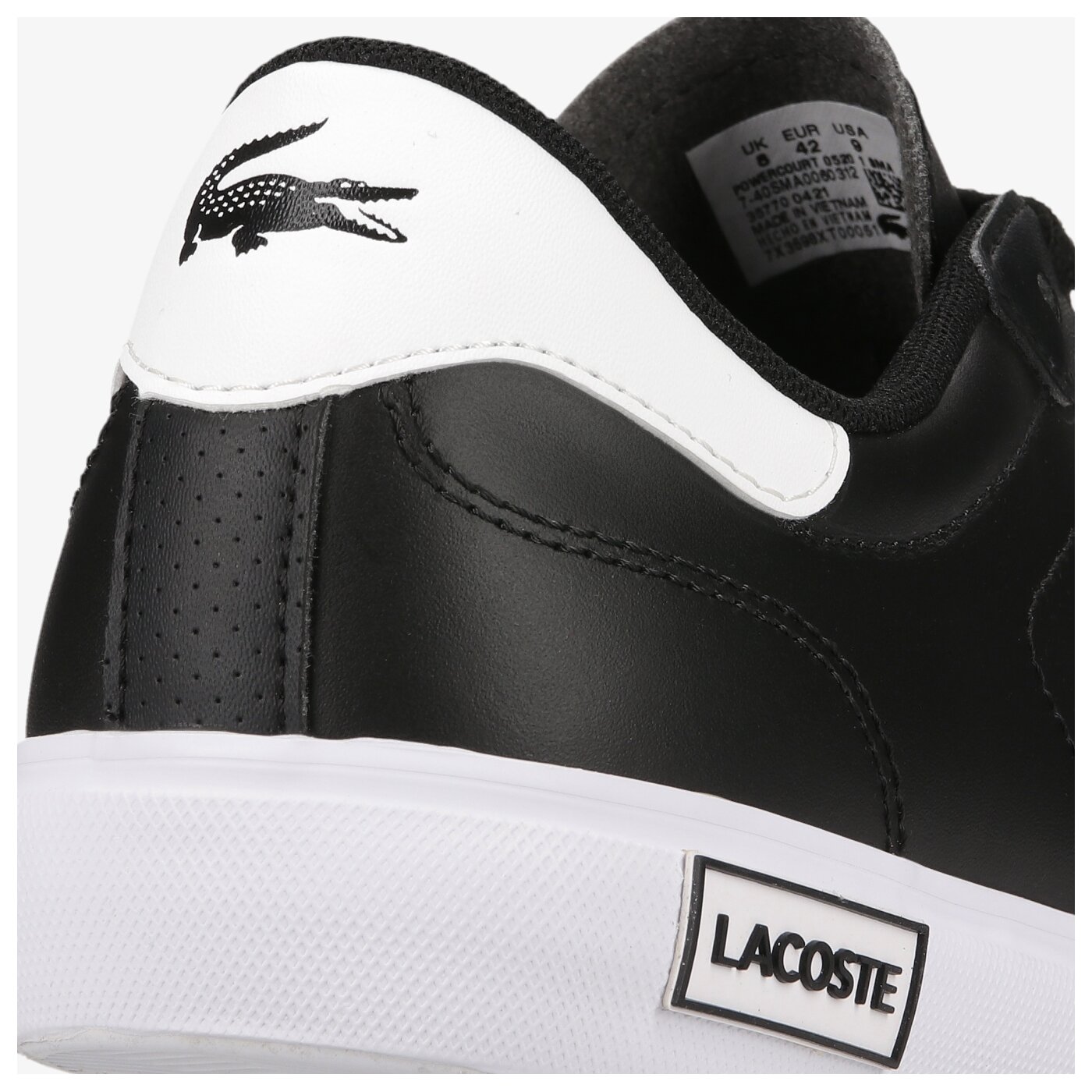 Мъжки маратонки LACOSTE POWERCOURT 0520 1 SMA 740sma0060312 цвят черен