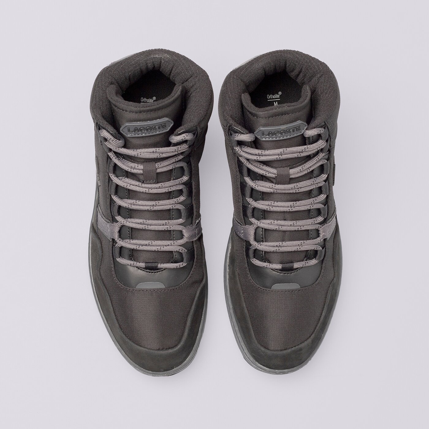 Мъжки зимни обувки LACOSTE T-CLIP WNTR MID 222 2 744sma0065237 цвят черен