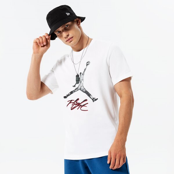 Мъжка тениска JORDAN ТЕНИСКА M J ESS JUMPMAN SS CREW dq7376-100 цвят бял