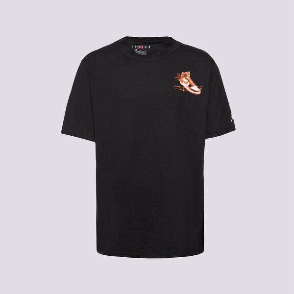 Детска тениска JORDAN ТЕНИСКА JDN LANDED TEE BLK B 95f279-023 цвят черен