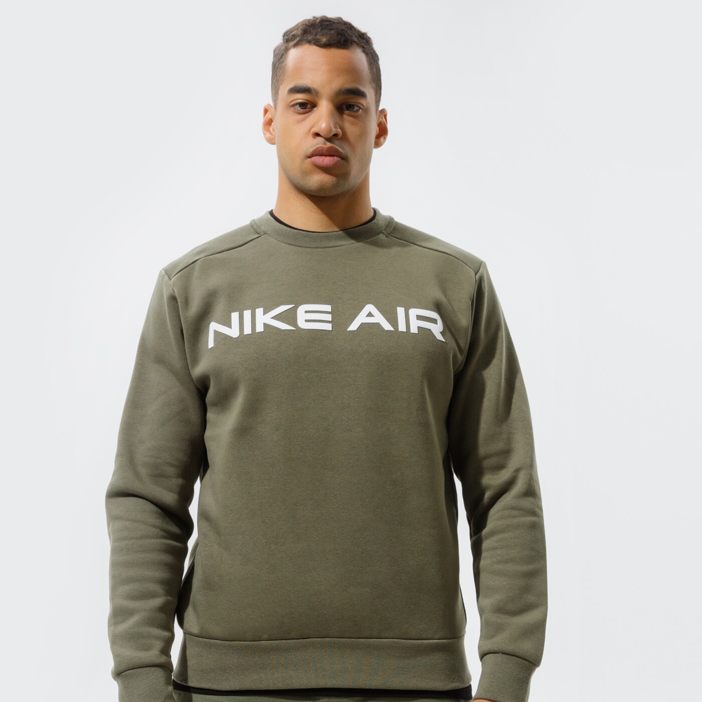 Мъжки суичър NIKE СУИТЧЪР AIR da0220-222 цвят каки