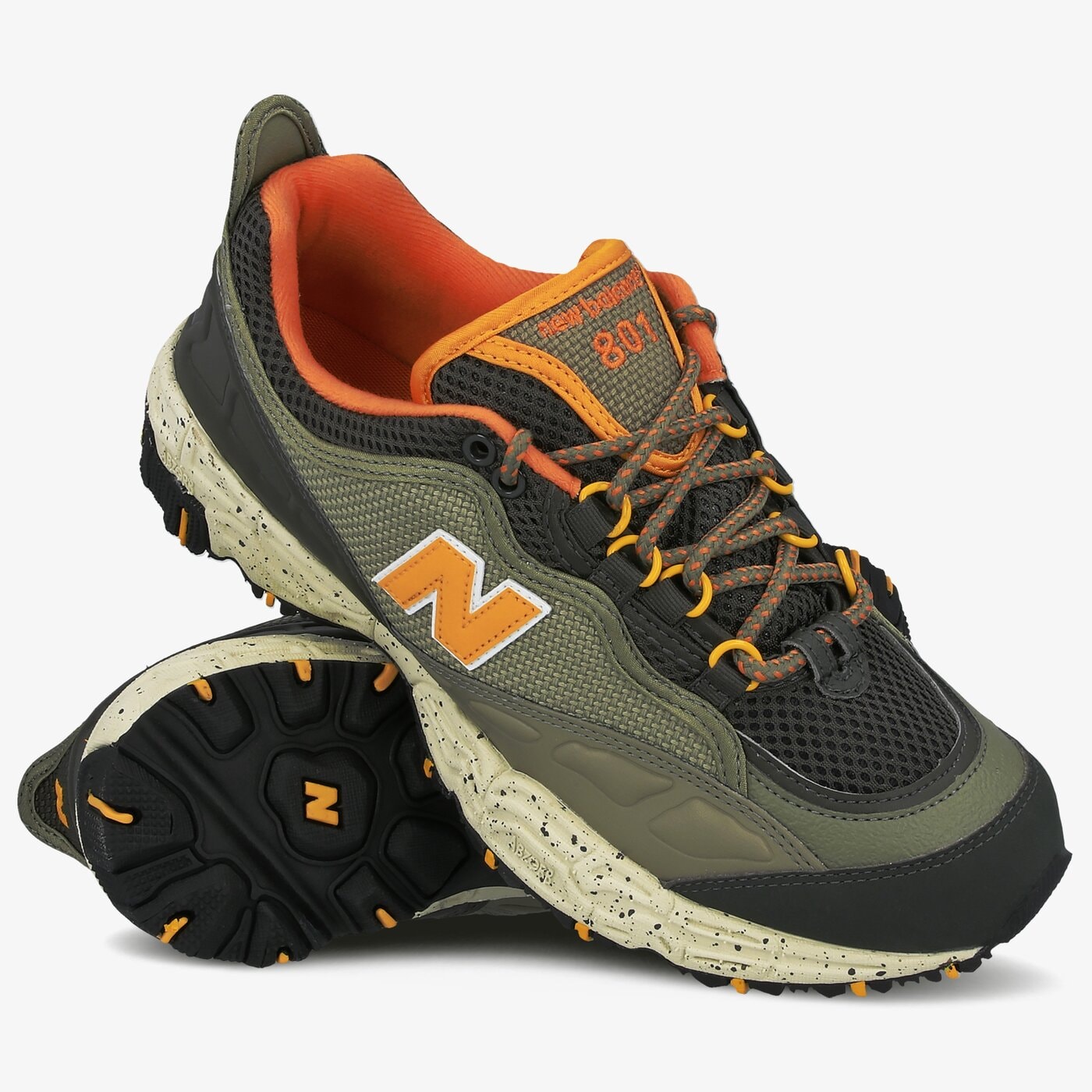 Мъжки маратонки NEW BALANCE ML801NEB ml801neb цвят каки
