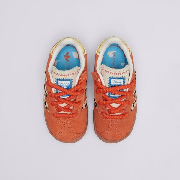 Детски маратонки ADIDAS GAZELLE CF EL I ji0075 цвят оранжев