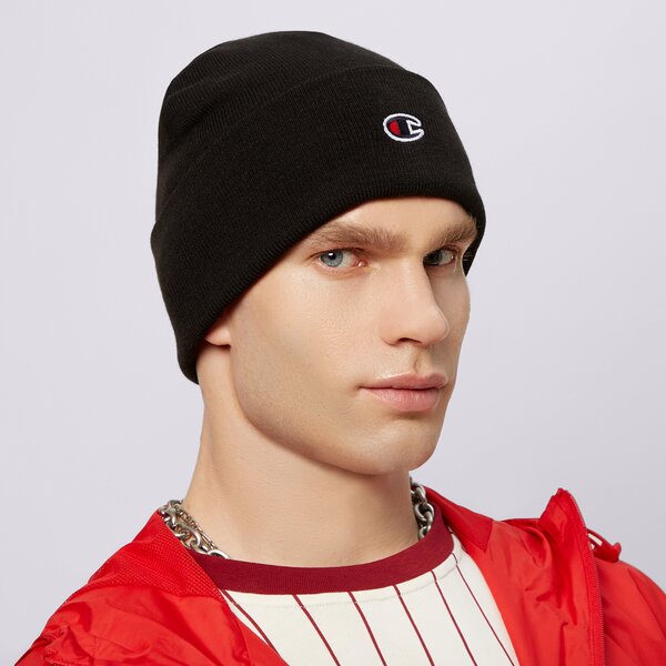 Дамска зимна шапка CHAMPION ШАПКА BEANIE CAP 805679kk001 цвят черен