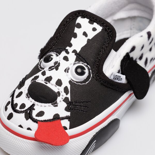 Детски маратонки VANS TD DOG SLIP-ON V vn0a4vjm6bt1 цвят бял