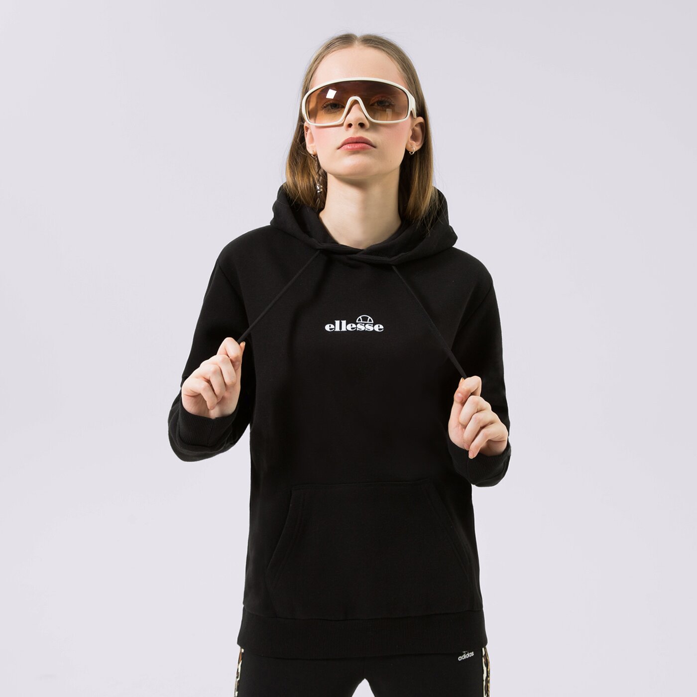 Дамски суичър ELLESSE СУИТЧЪР С КАЧУЛКА JAZANA OH HOODY BLK sgp16460011 цвят черен