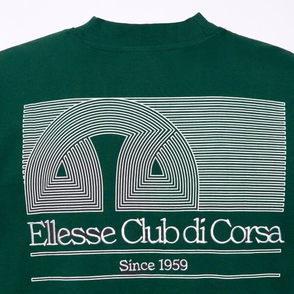 Мъжка тениска ELLESSE ТЕНИСКА CLUB DI CORSA TEE DGREEN shb23147502 цвят зелен