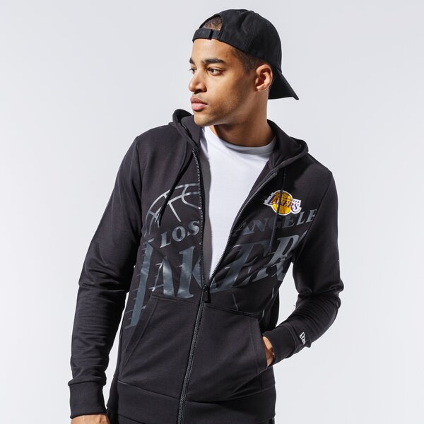 Мъжки суичър NEW ERA СУИТЧЪР С КАЧУЛКА NBA BIG LOGO FULL ZIP HOODY LOSLAK 12485690 