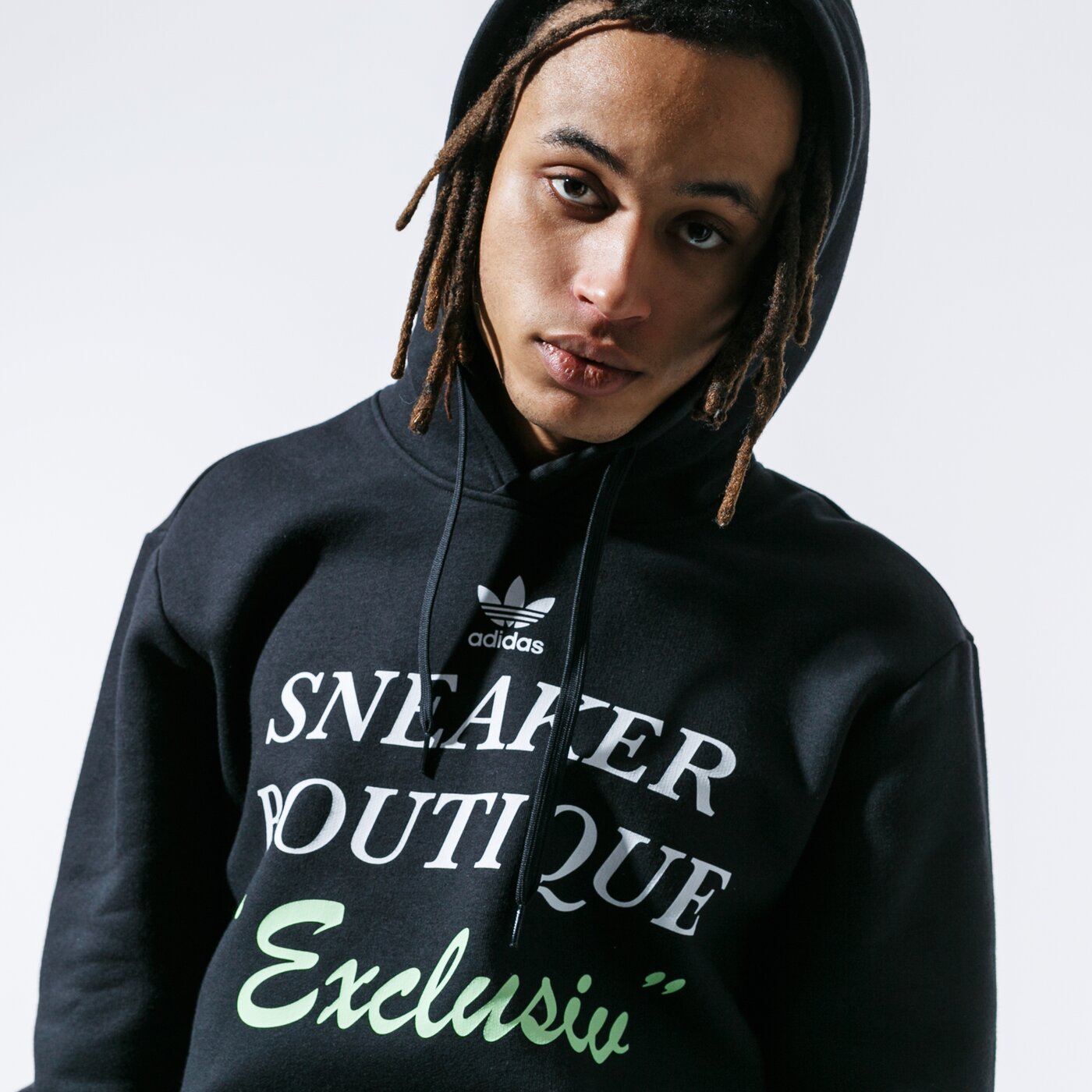 Мъжки суичър ADIDAS СУИТЧЪР С КАЧУЛКА SNEAKER BOUTIQUE OTH gj9609 цвят черен