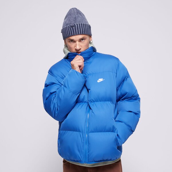 Мъжко зимно яке NIKE ЯКЕ ЗИМНО M NK CLUB PUFFER JKT fb7368-480 цвят син