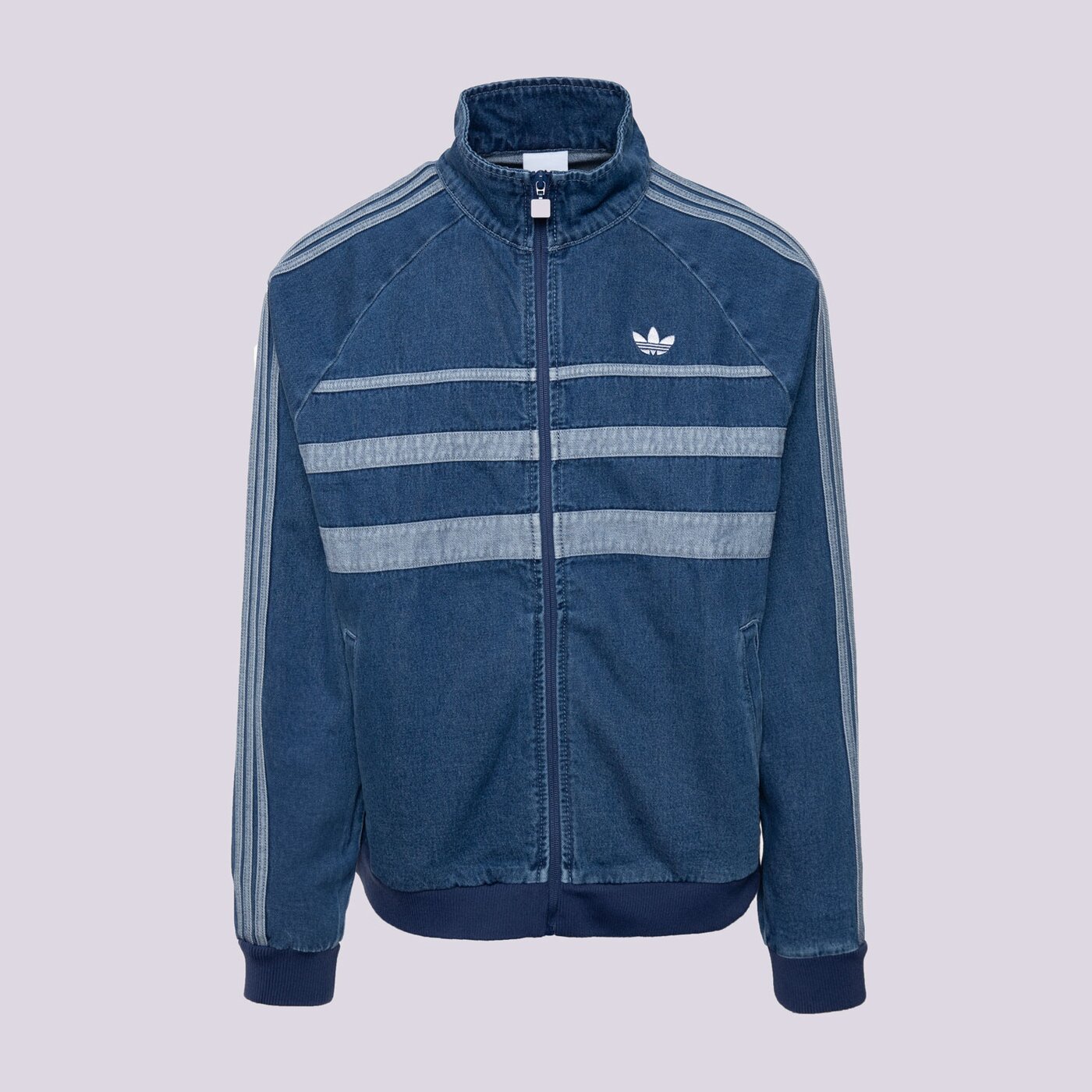 Мъжки суичър ADIDAS СУИТЧЪР СЪС ЗАКОПЧАВАНЕ FIRST TT DENIM jx6457 цвят син