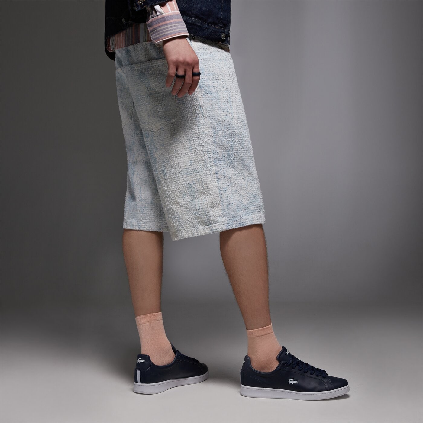 Мъжки маратонки LACOSTE CARNABY PRO 124 2 SMA 747sma0043092 цвят тъмносин