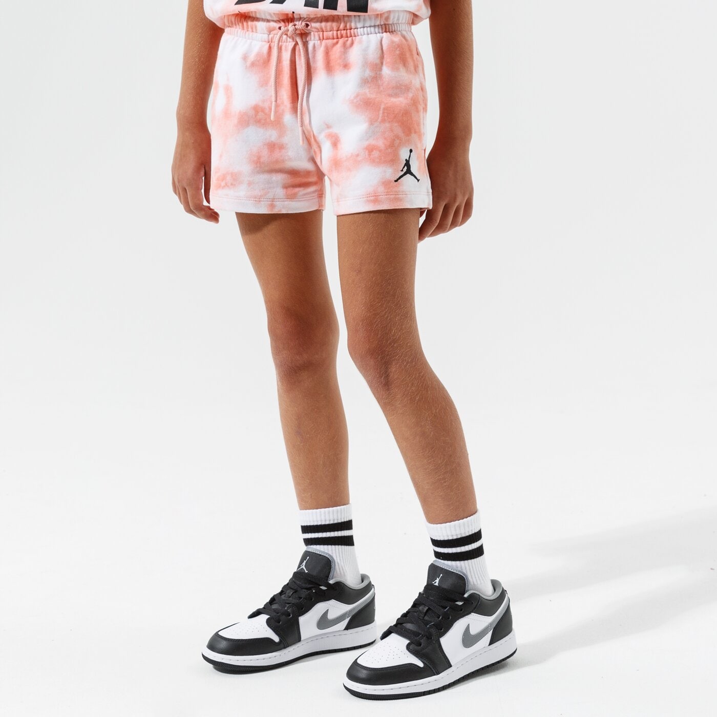  JORDAN ШОРТИ JORDAN GIRL TIE DYE FT SHORT GIRL 45a766-n0k цвят оранжев