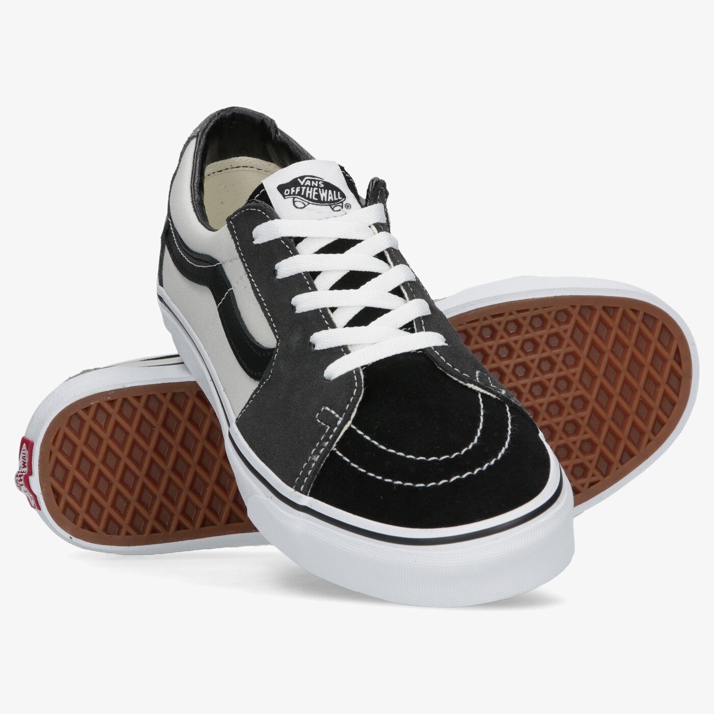 Мъжки маратонки VANS UA SK8-LOW vn0a4uukb7l1 цвят бял
