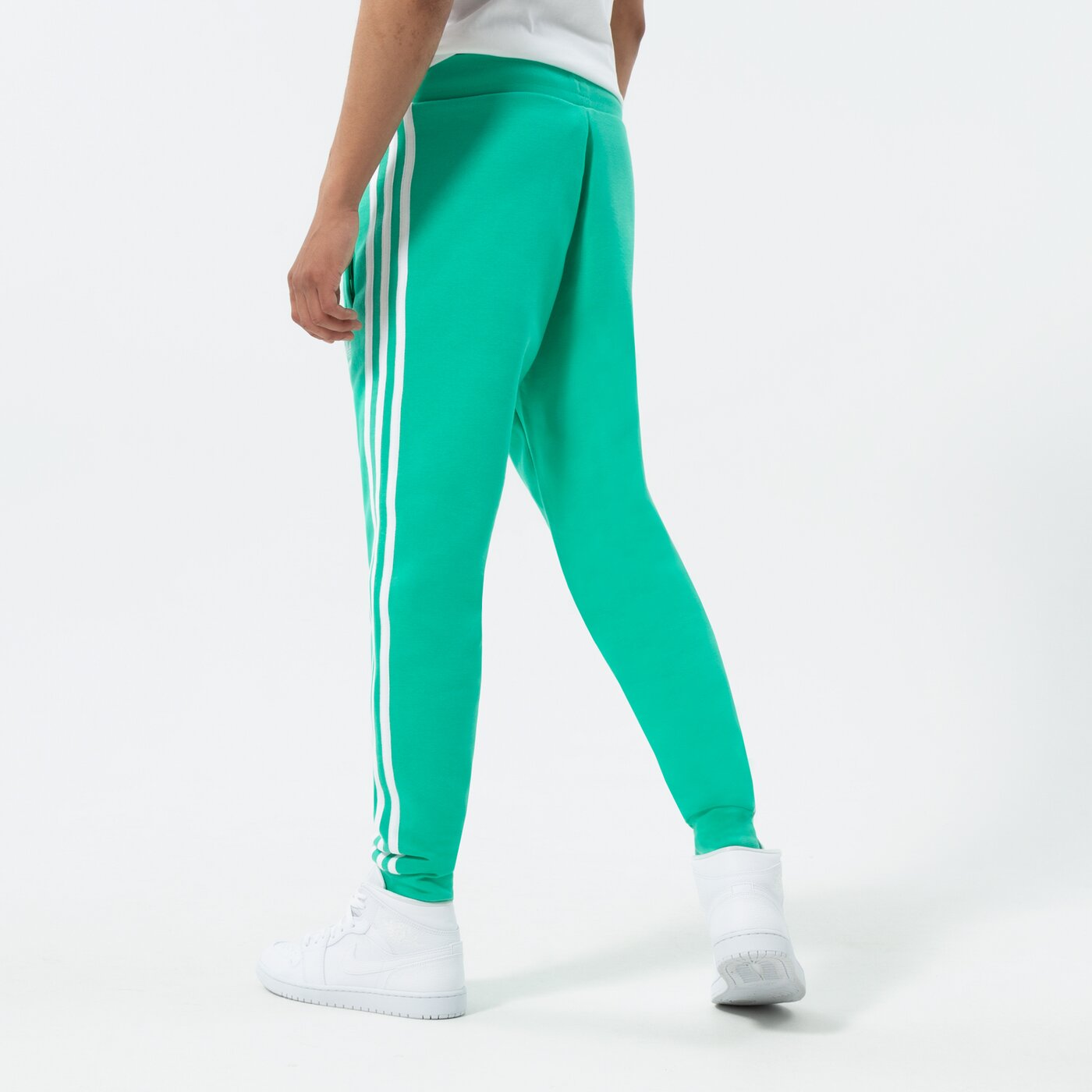 Мъжки панталони ADIDAS ПАНТАЛОНИ 3-STRIPES PANT hf2102 цвят зелен