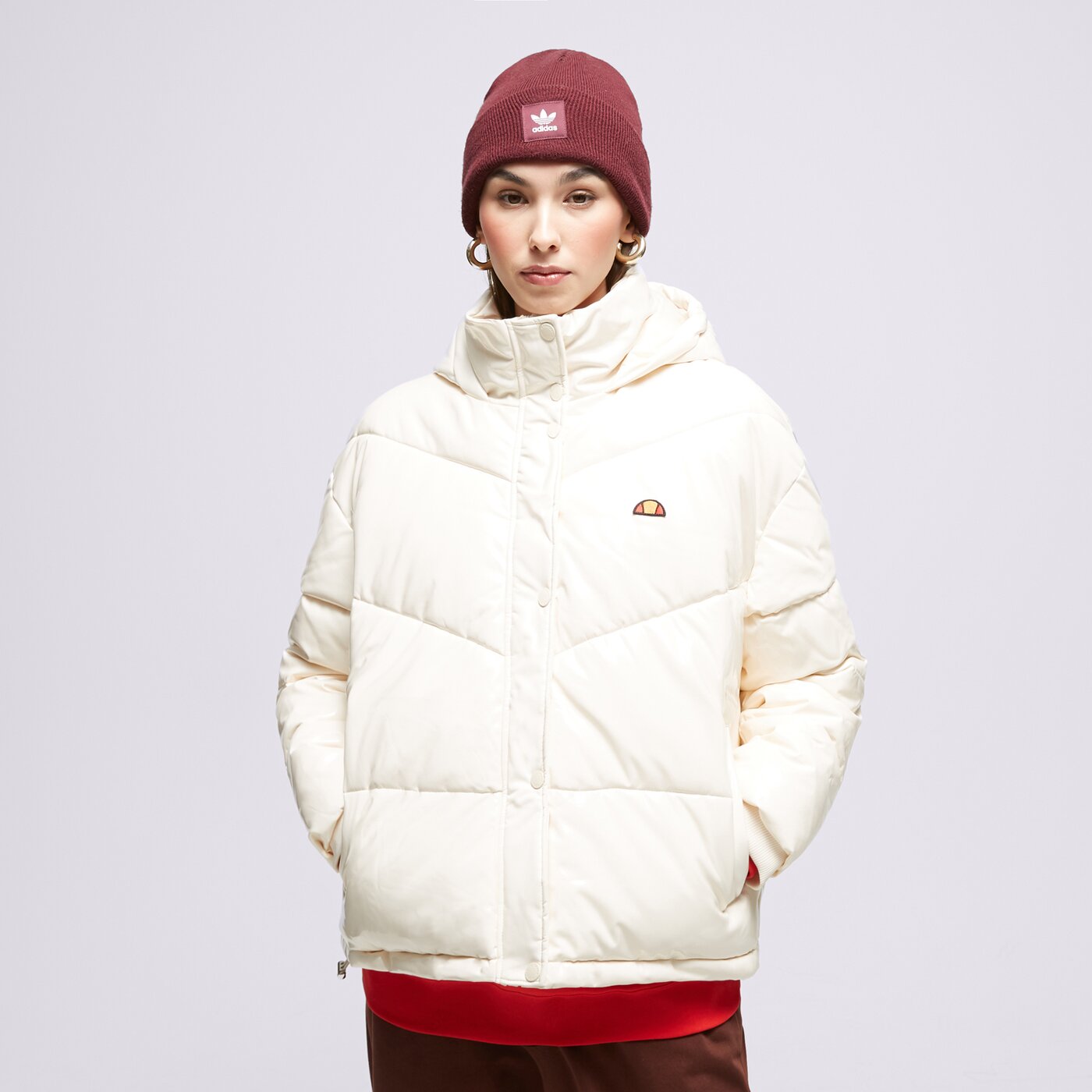 Дамско зимно яке ELLESSE ЯКЕ ПУХЕН TARANTINO OFF WHT PADDED JACKET sgt19170904 цвят бежов