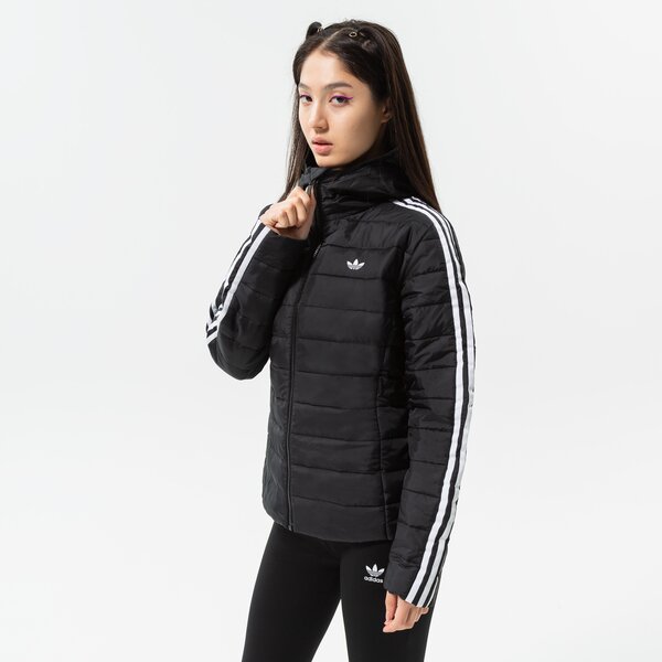 Дамско зимно яке ADIDAS ЯКЕ SLIM JACKET hm2612 цвят черен