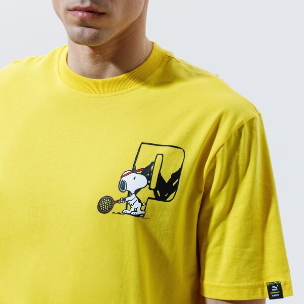 Мъжка тениска PUMA ТЕНИСКА PUMA X PEANUTS TEE 53061637 цвят жълт