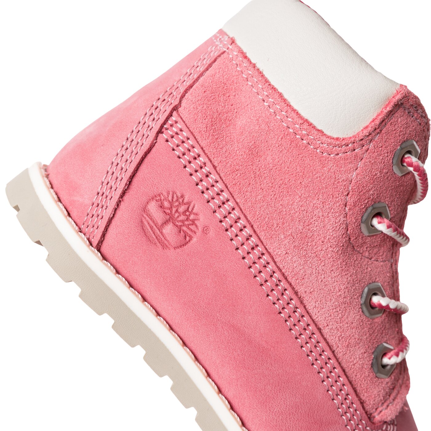 Детски боти TIMBERLAND POKEY PINE 6IN BOOT  1950b цвят розов