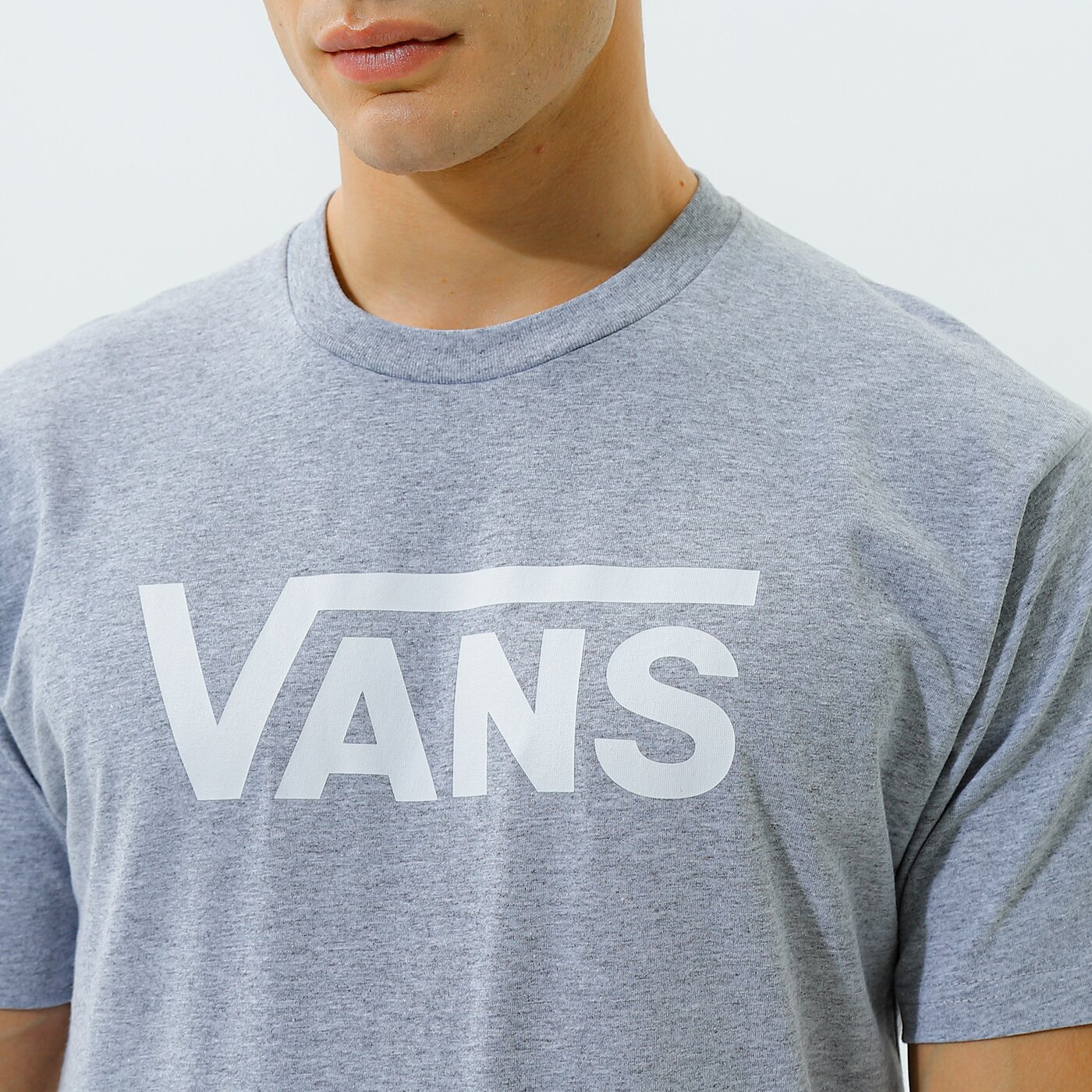 Мъжка тениска VANS ТЕНИСКА VANS CLASSIC vn000gggath1 цвят сив