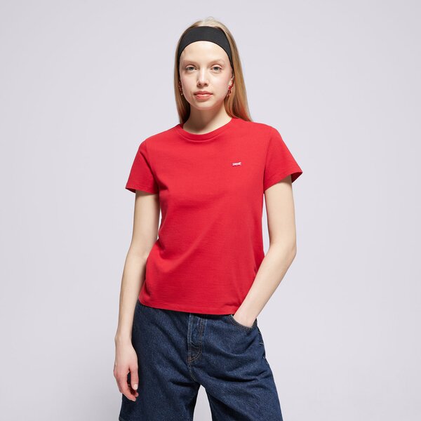 Дамска тениска LEVI'S ТЕНИСКА PERFECT TEE 39185-0374 цвят червен