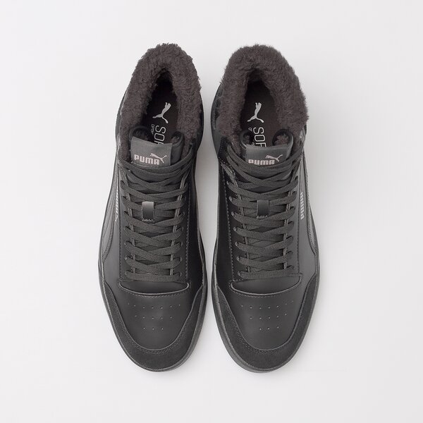 Мъжки зимни обувки PUMA SHUFFLE MID FUR 38760901 цвят черен