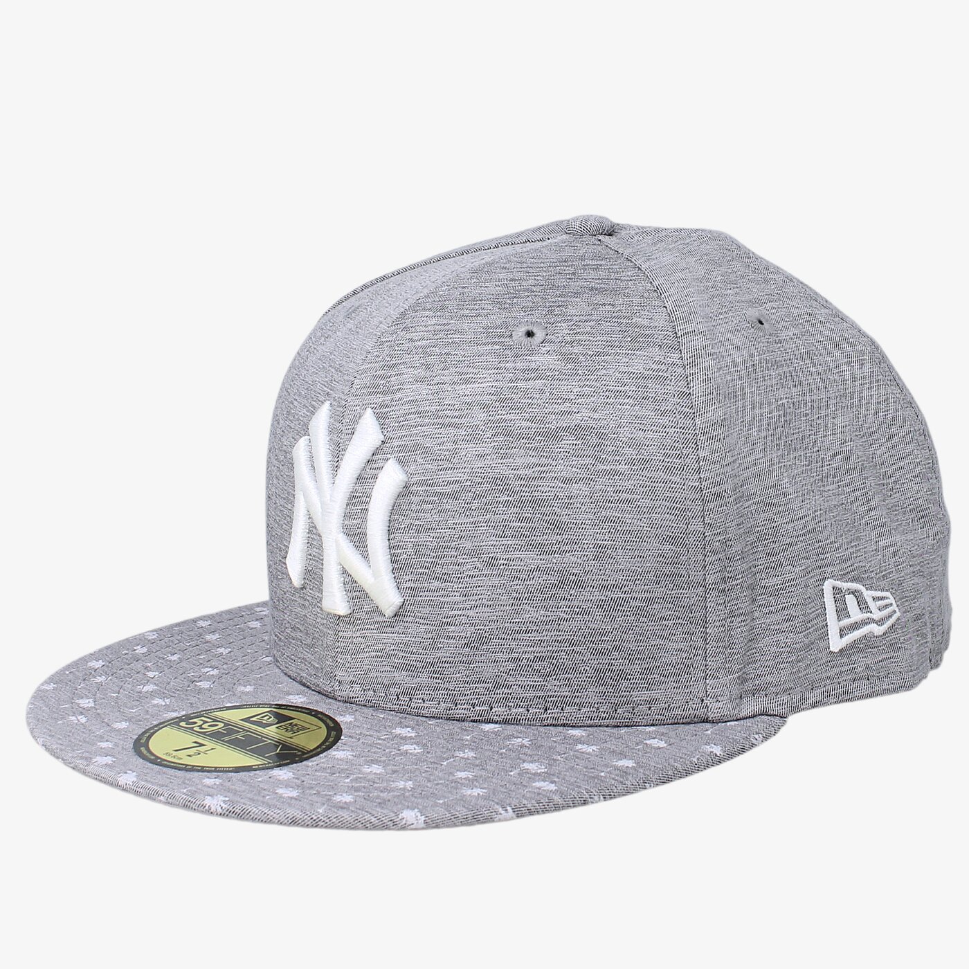 Дамска шапка с козирка NEW ERA ШАПКА MICRO PALM NY YANKEES BLK/WHT 80258951 цвят сив