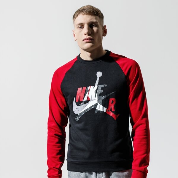 Мъжки суичър JORDAN СУИТЧЪР M J JUMPMAN CLSCS FLC CREW ck2848-010 цвят черен