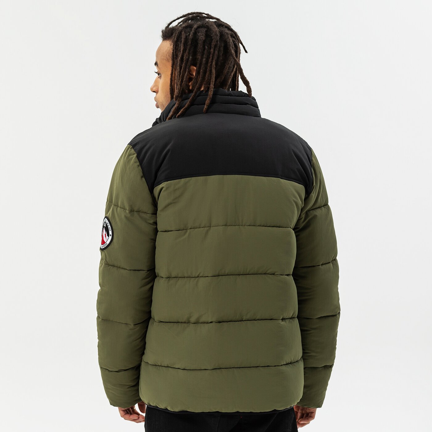 Мъжко зимно яке ELLESSE ЯКЕ ПУХЕН NEBULA JACKET BLK/KHA shk12789043 цвят черен