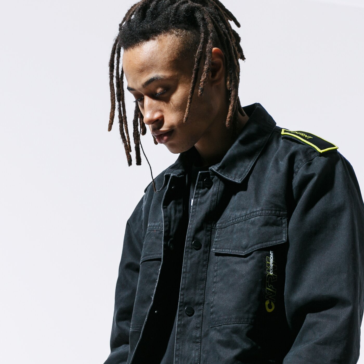 Мъжко зимно яке CONFRONT ЯКЕ ЗИМНО DENALI JKT cf39kum45001 цвят черен