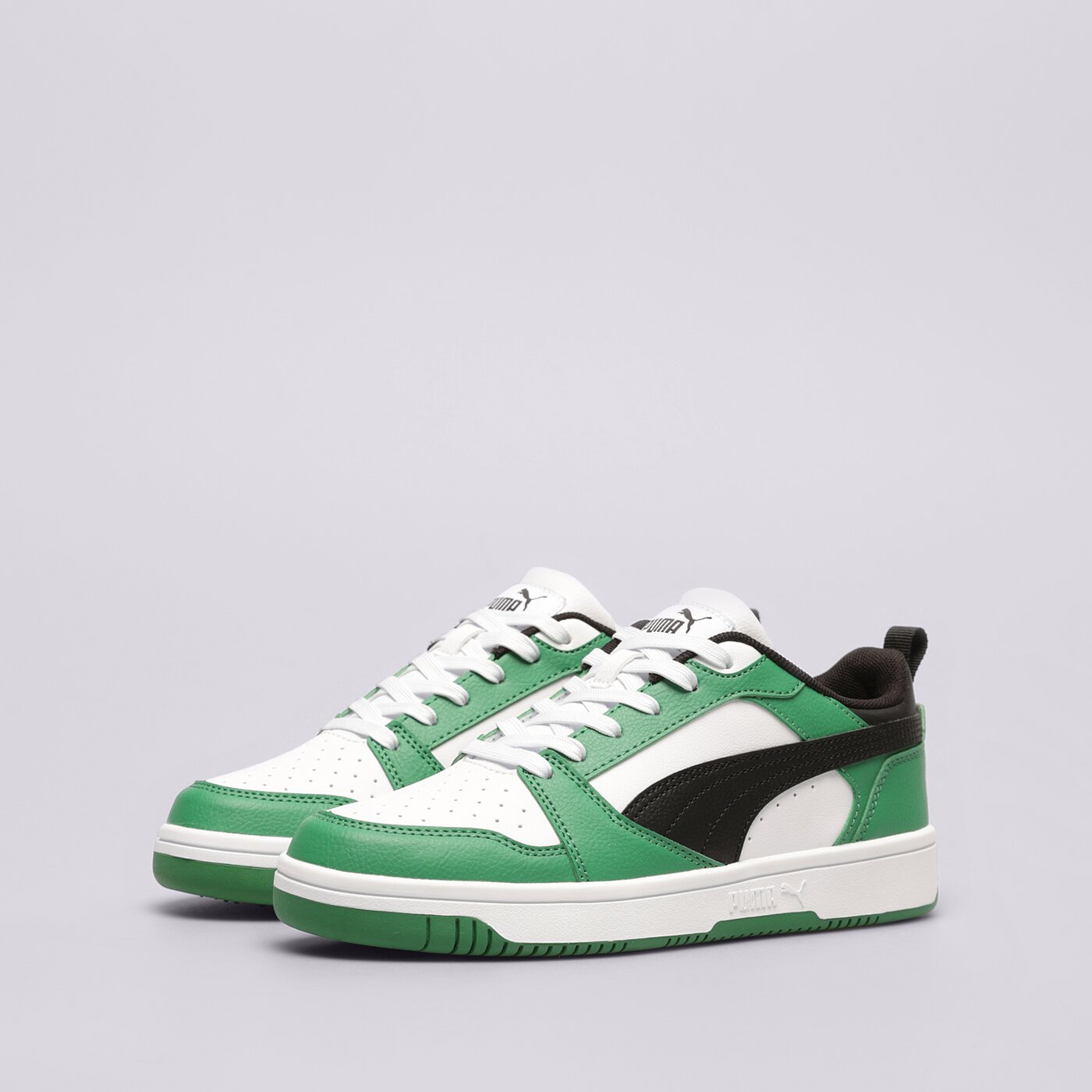 Детски маратонки PUMA REBOUND V6 LO JR 39383305 цвят бял