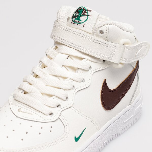 Детски маратонки NIKE AIR FORCE 1 MID SE  fj2895-100 цвят бял