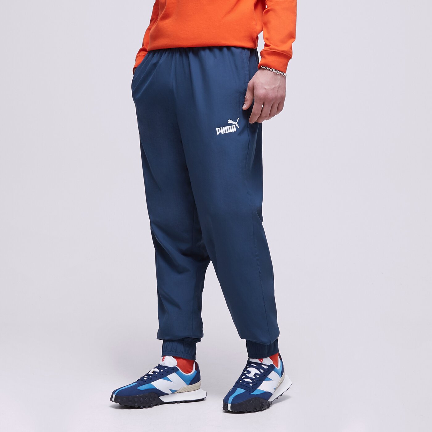 PUMA КОМПЛЕКТ WOVEN TRACKSUIT CL 67398016 цвят тъмносин