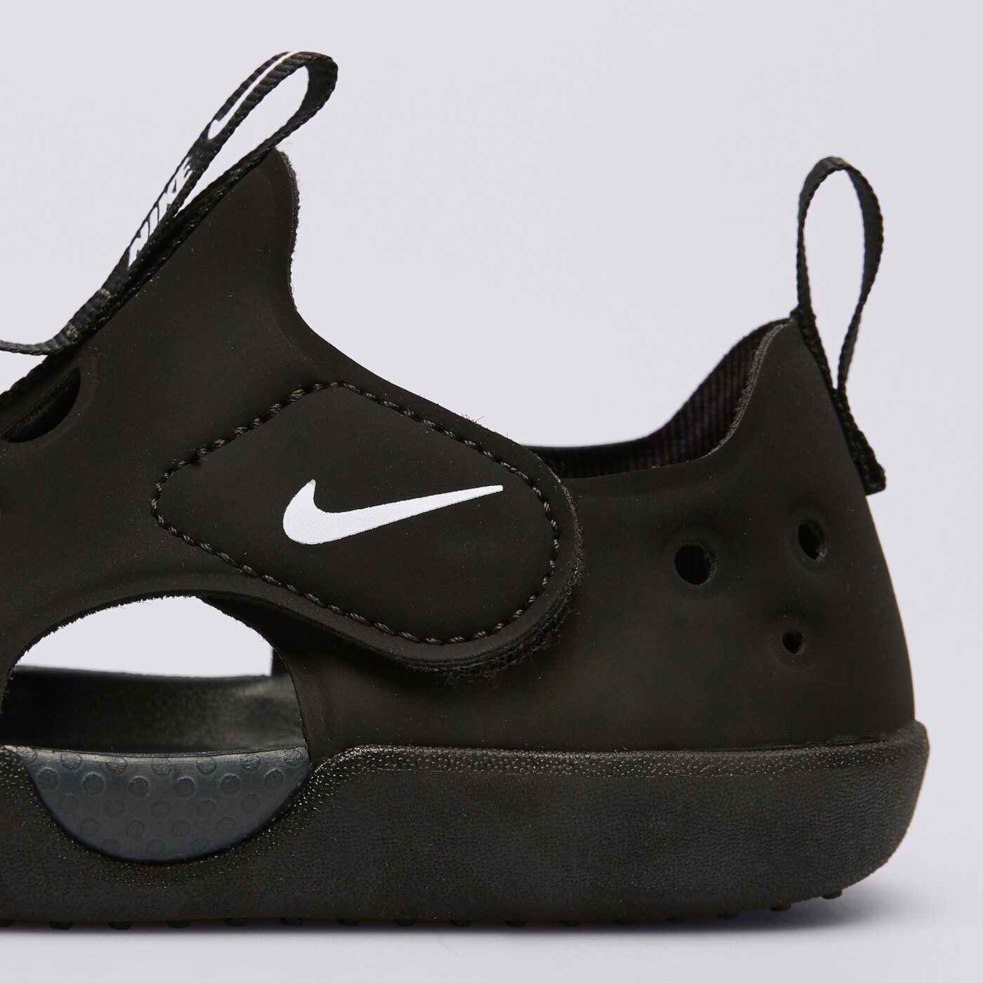 Детски чехли и сандали NIKE SUNRAY PROTECT 4 BP hf6277-001 цвят черен