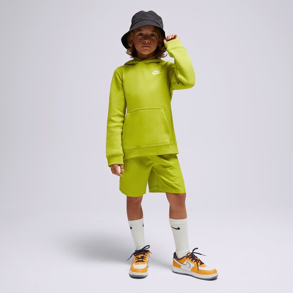 Детски суичър NIKE СУИТЧЪР С КАЧУЛКА NIKE SPORTSWEAR CLUB bv3757-308 цвят зелен
