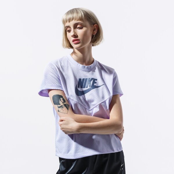 Дамска тениска NIKE ТЕНИСКА SS W NSW HRTG ТОП SS MESH bv4831-539 цвят виолетов