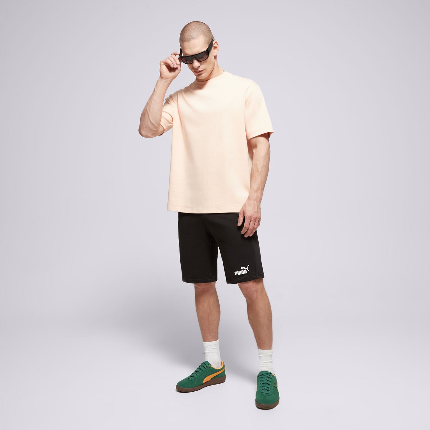 Мъжки къси панталони PUMA ШОРТИ ESS 10" 586709 01 цвят черен