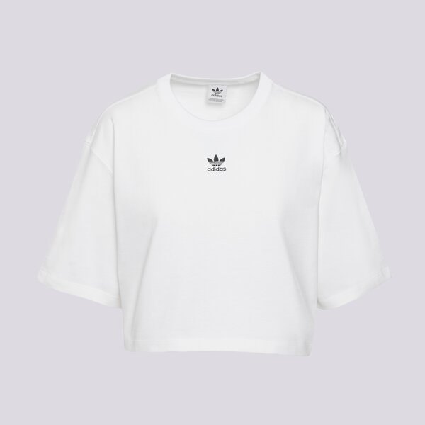 Дамска тениска ADIDAS ТЕНИСКА ESS CROP TEE jj3385 цвят бял