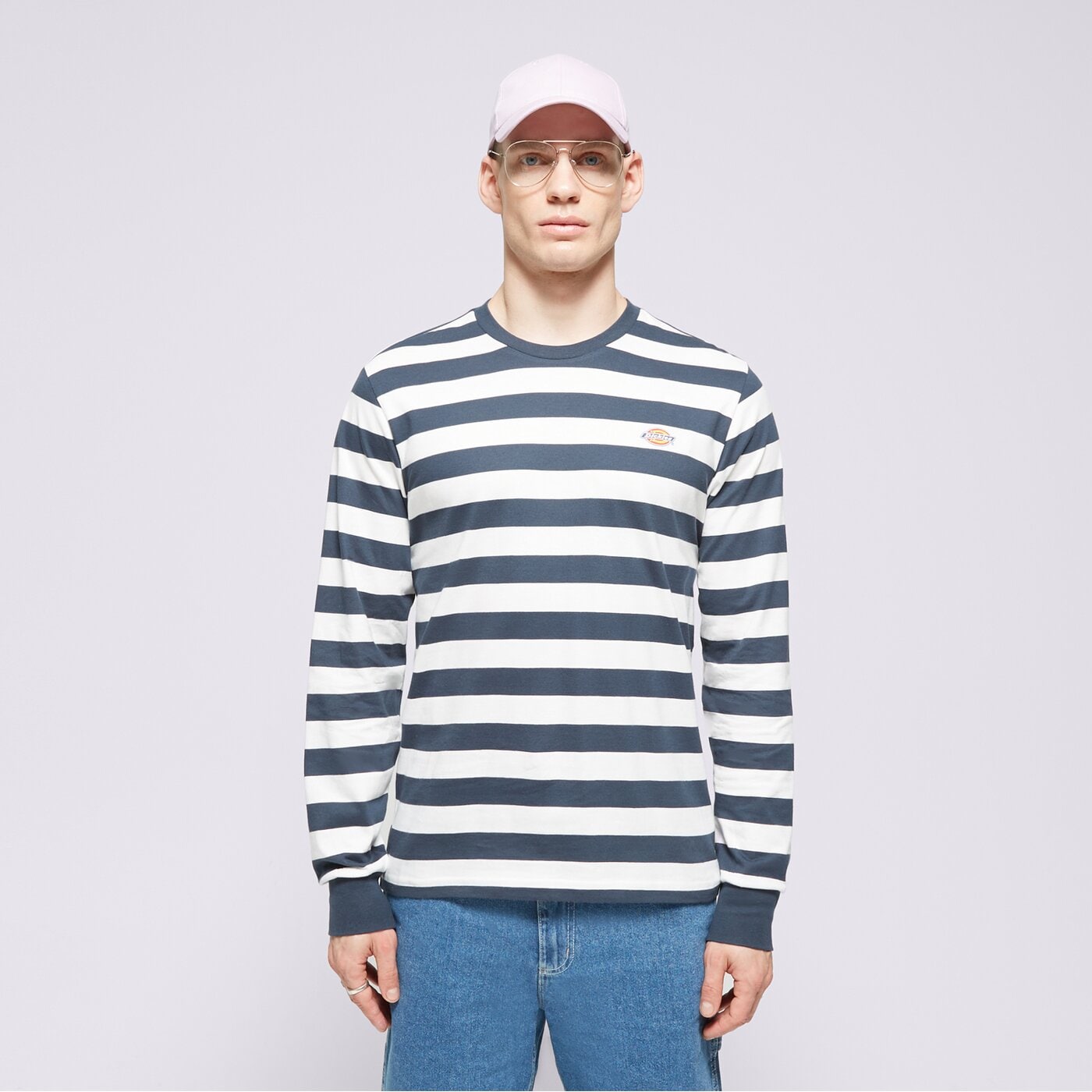 Мъжка тениска DICKIES ТЕНИСКА RIVERGROVE dk0a4yfyaf01 цвят тъмносин