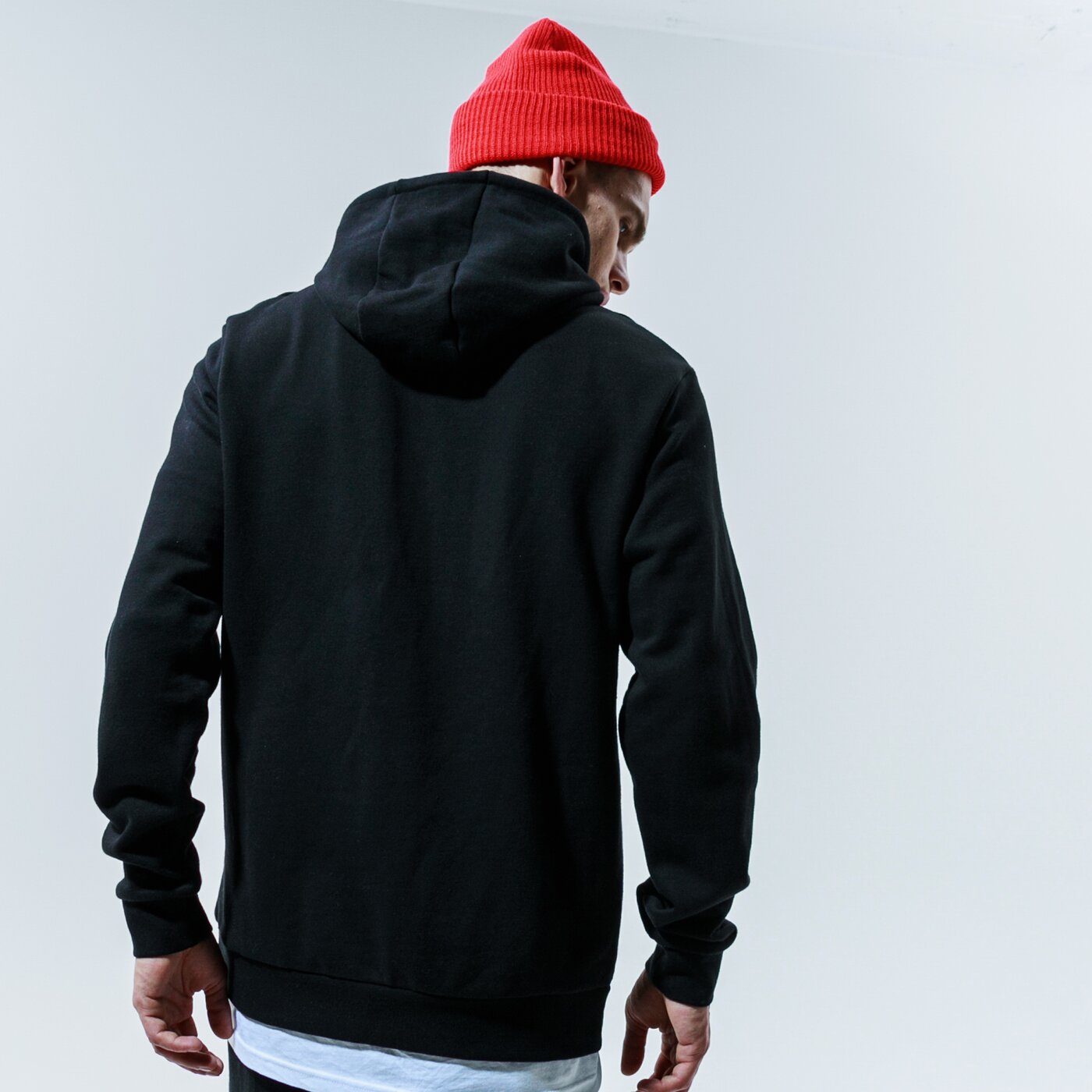 Мъжки суичър CONFRONT СУИТЧЪР С КАЧУЛКА BIG LOGO HOODY cf320blm38001 цвят черен