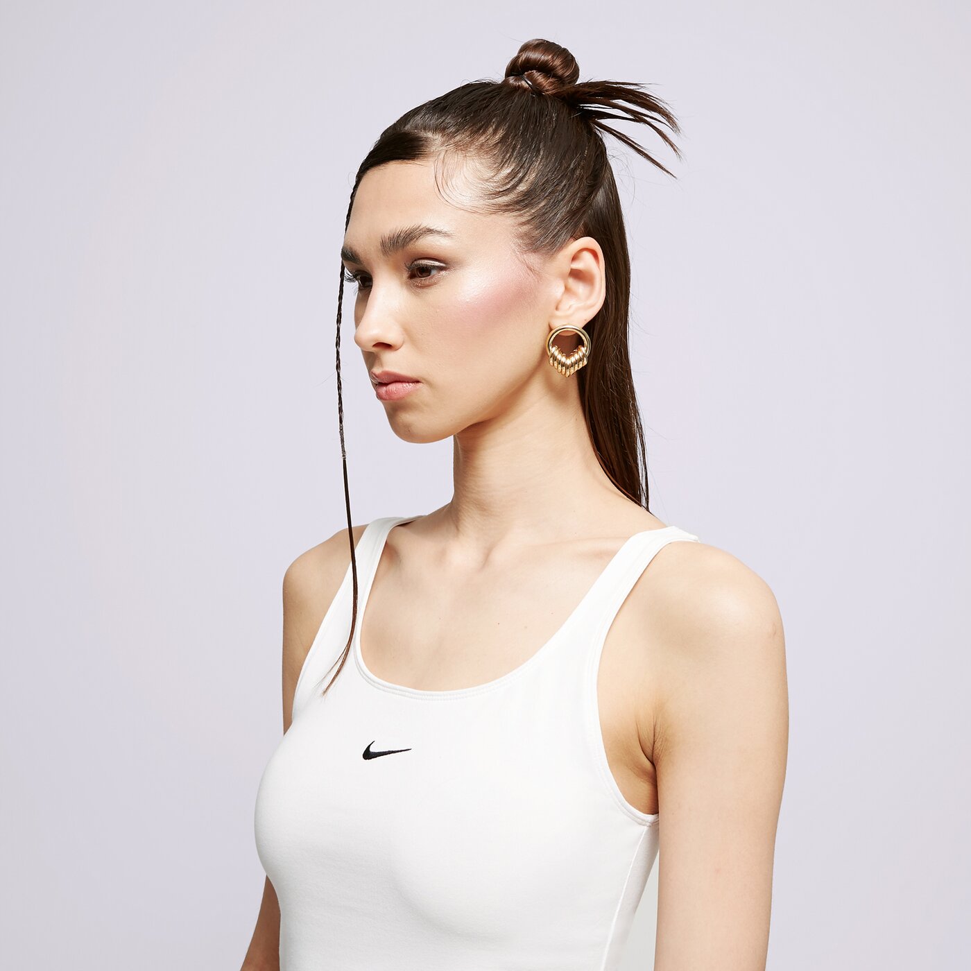 Дамска тениска NIKE ТЕНИСКА ESSENTIAL CAMI ПОТНИК ТОП dh1345-100 цвят бял