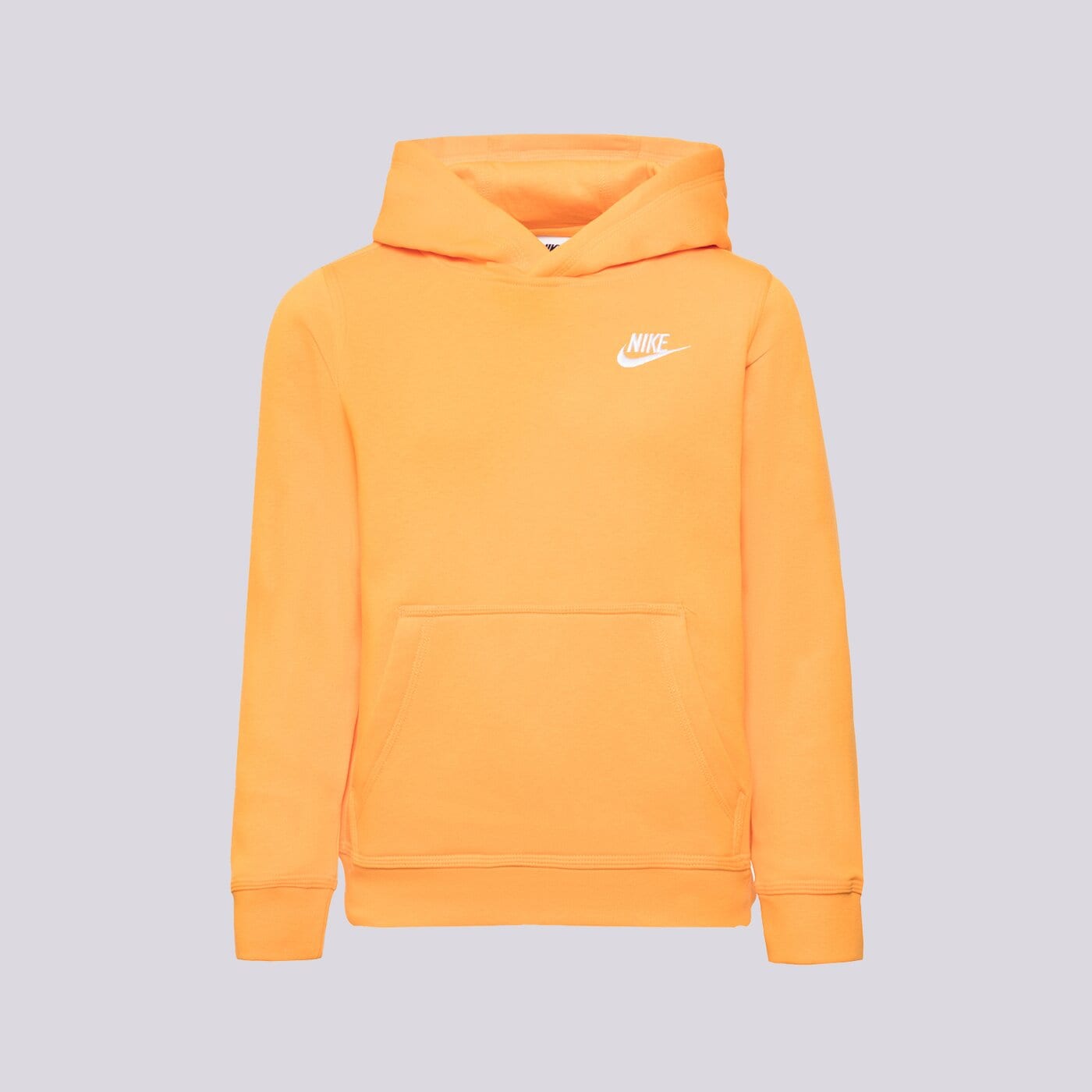 Детски суичър NIKE СУИТЧЪР NIKE SPORTSWEAR CLUB bv3757-836 цвят оранжев