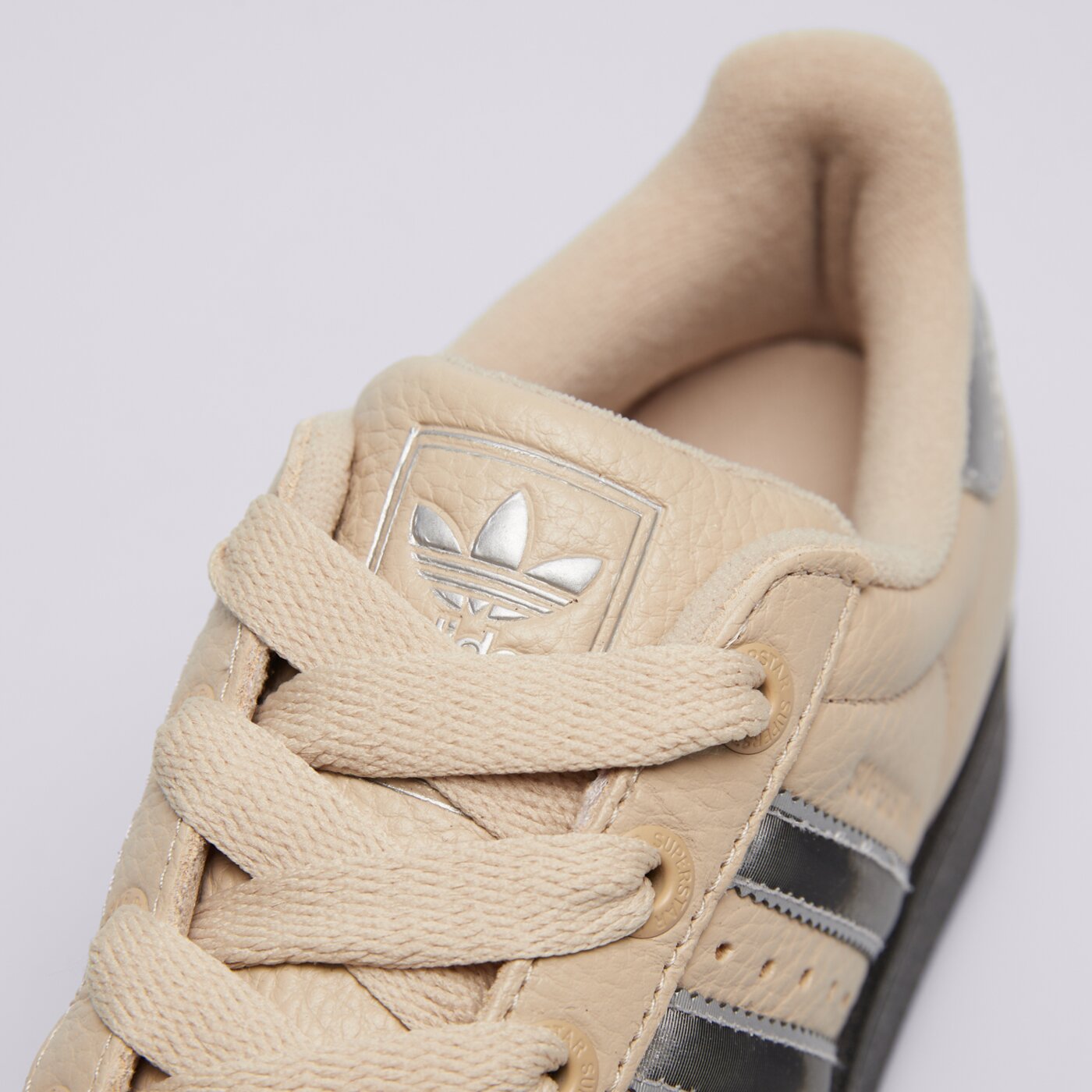 Дамски маратонки ADIDAS SUPERSTAR II W jr4234 цвят бежов