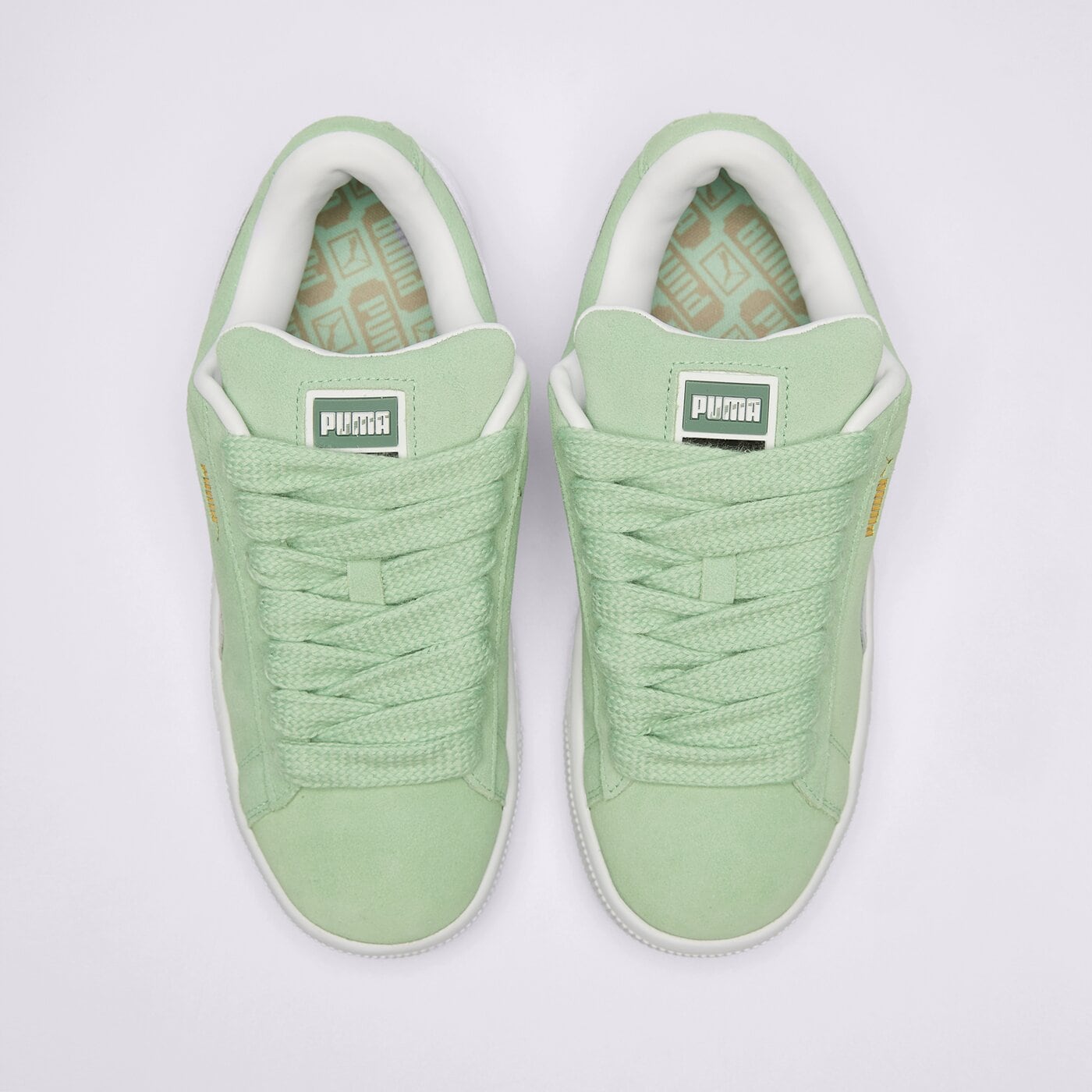 Дамски маратонки PUMA SUEDE XL  39520507 цвят зелен