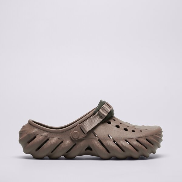 Мъжки чехли и сандали CROCS ECHO CLOG  207937-0lf цвят кафяв