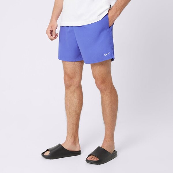 Мъжки къси панталони NIKE SWIM ШОРТИ NIKE ESSENTIAL 5" SHORTS nessa560-504 цвят виолетов